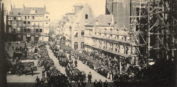 De intrede van Christus in Brussel in 1889 van James Ensor - Canon van