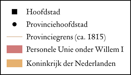 Het Koninkrijk der Nederlanden, 1815-1830 legend
