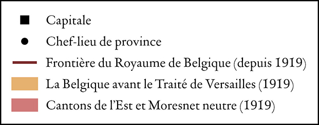 La Belgique, 1914-1919 legend