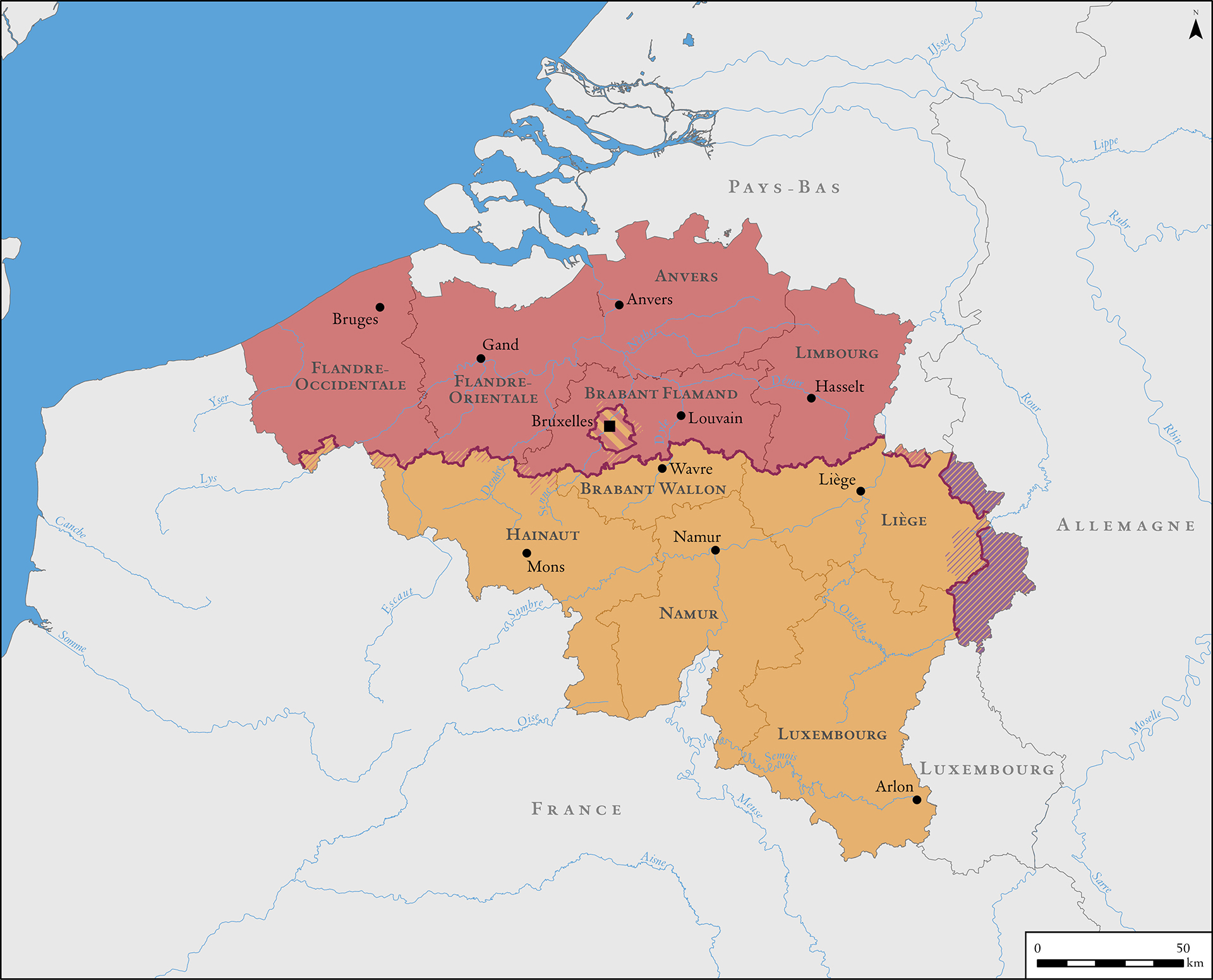 La fédéralisation de la Belgique, 1970-1993