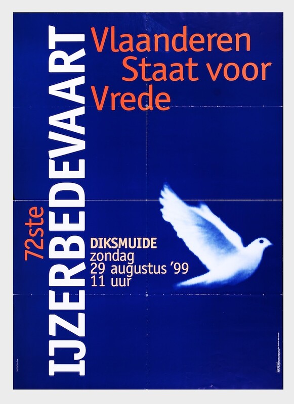 De IJzerbedevaart van 1999 stond in het teken van vrede.