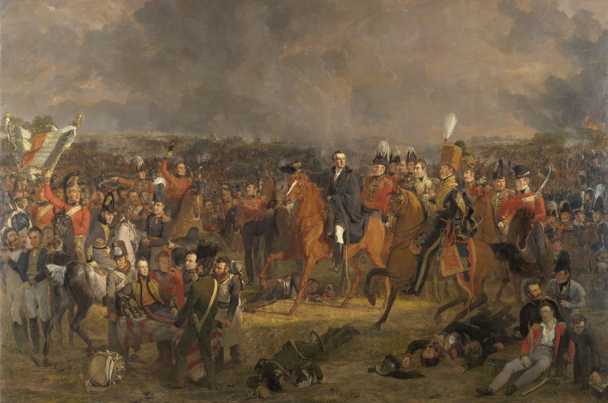 Slag bij Waterloo.