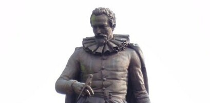 Standbeeld Simon Stevin.