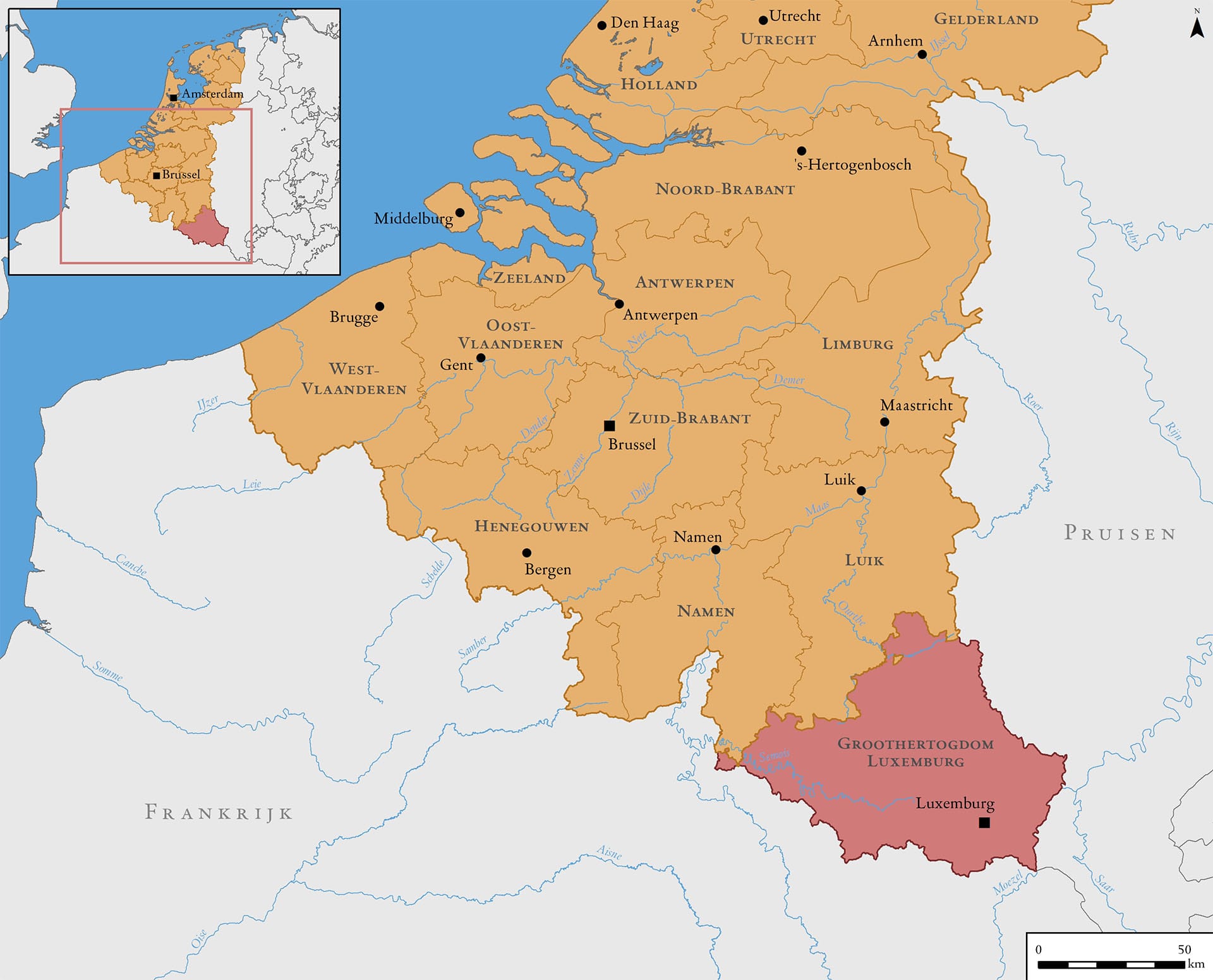 Het Koninkrijk der Nederlanden, 1815-1830