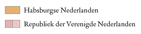 De scheuring van de Nederlanden, 1568-1648 legend