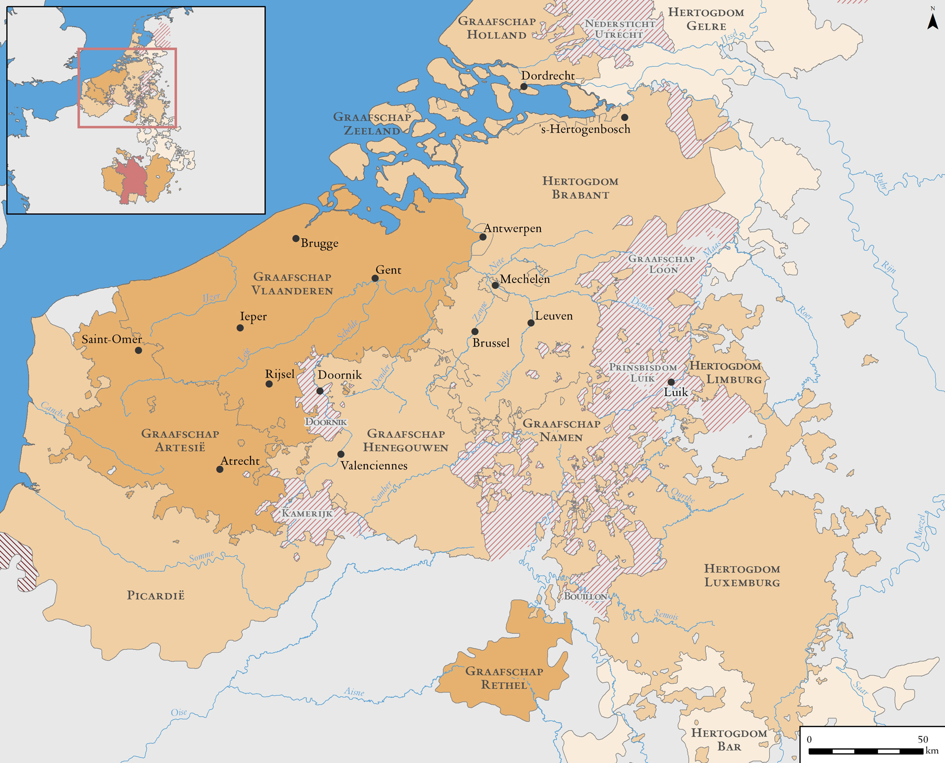 Bourgondische Nederlanden, 14e-15e eeuw