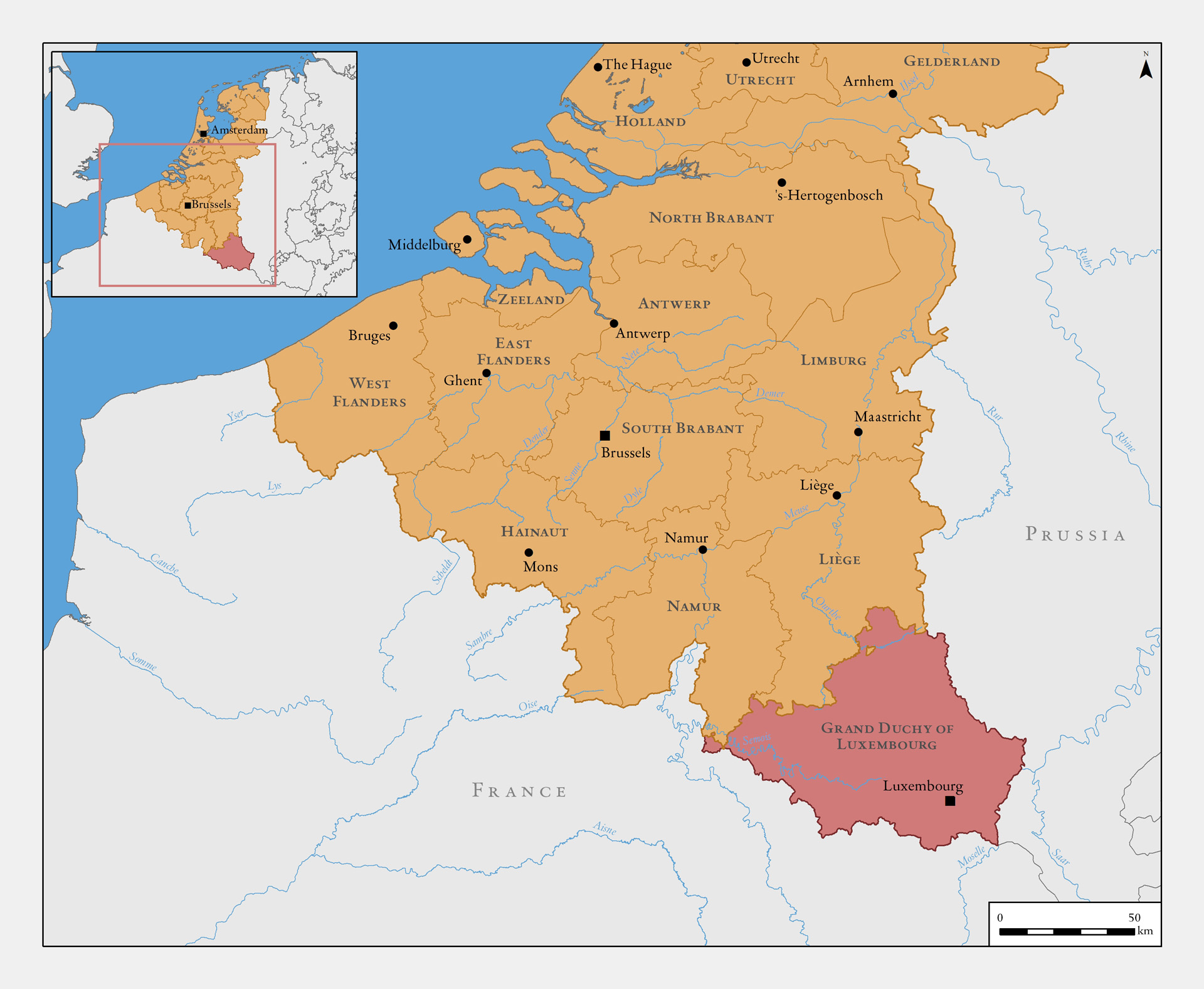 Kingdom of the Netherlands, 1815-1830