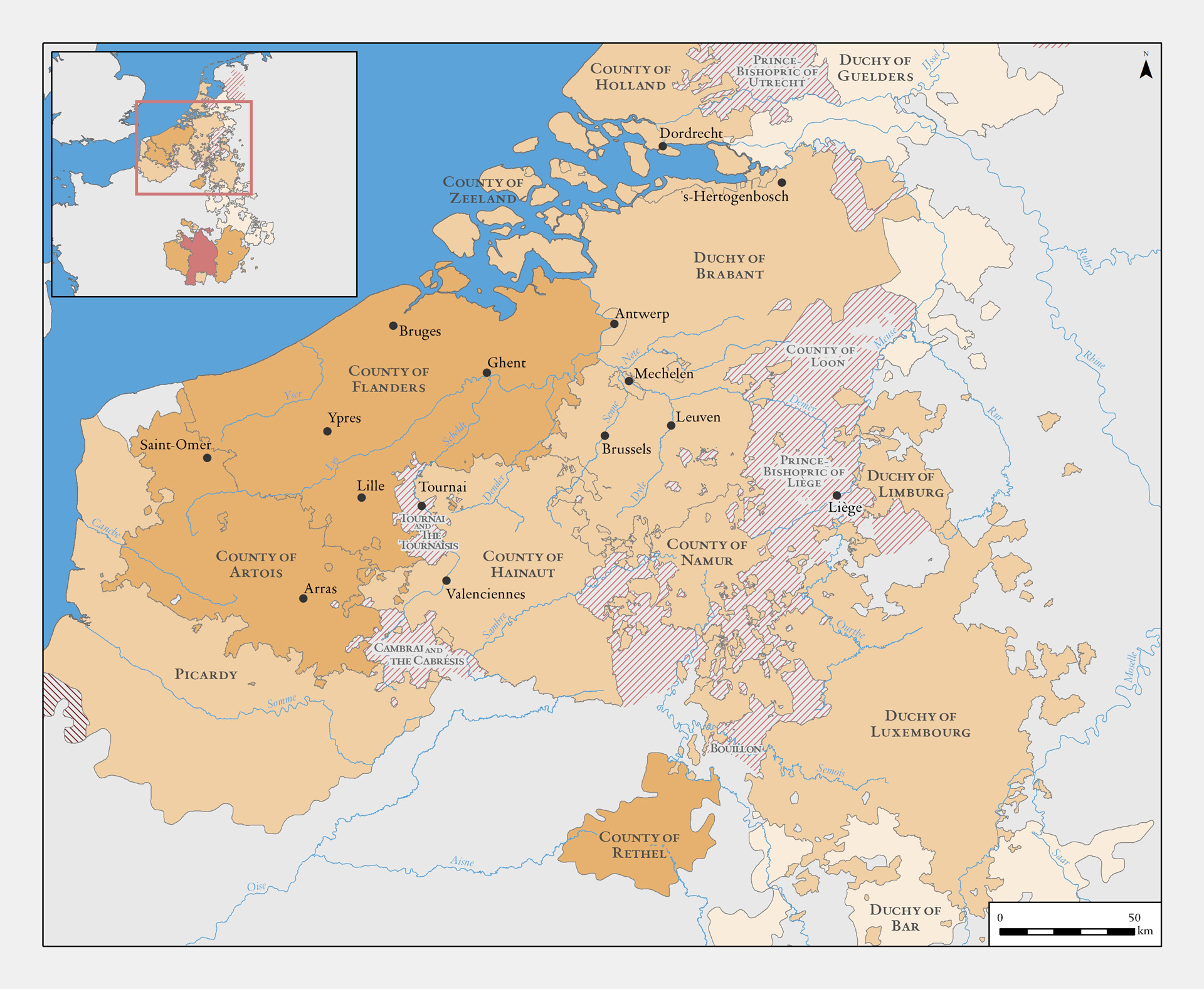 The Burgundian Netherlands, 14th-15th century